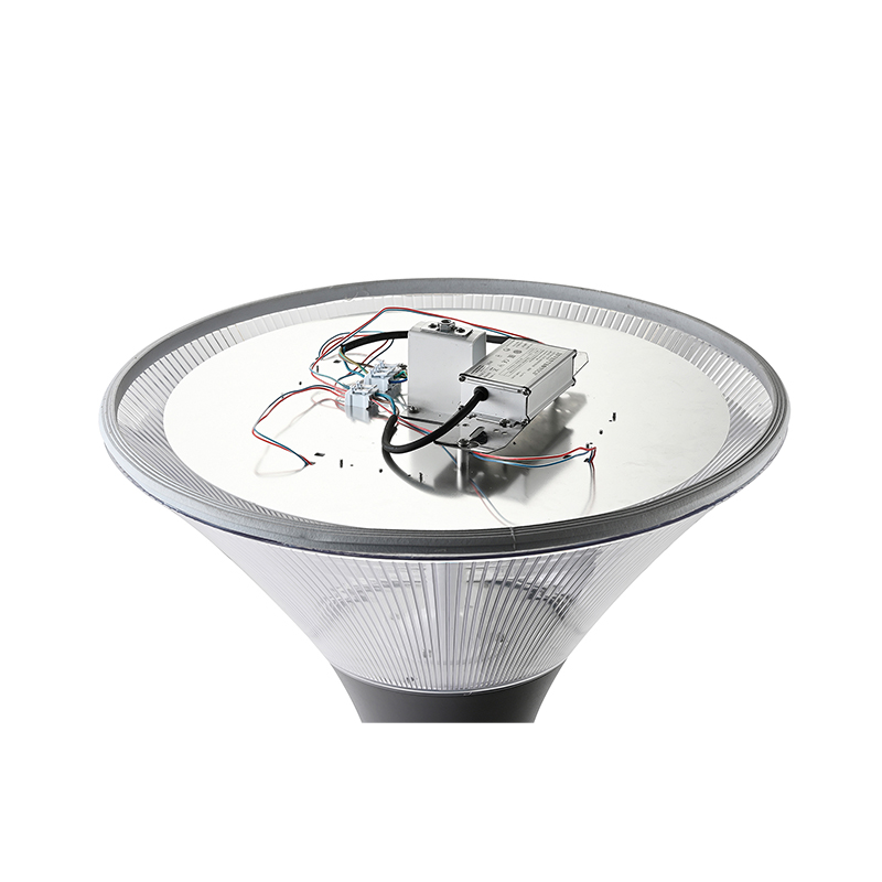 YMLED-6116 LED مصباح حديقة LED علوي من الألومنيوم المصبوب في شكل منظر طبيعي من الألومنيوم