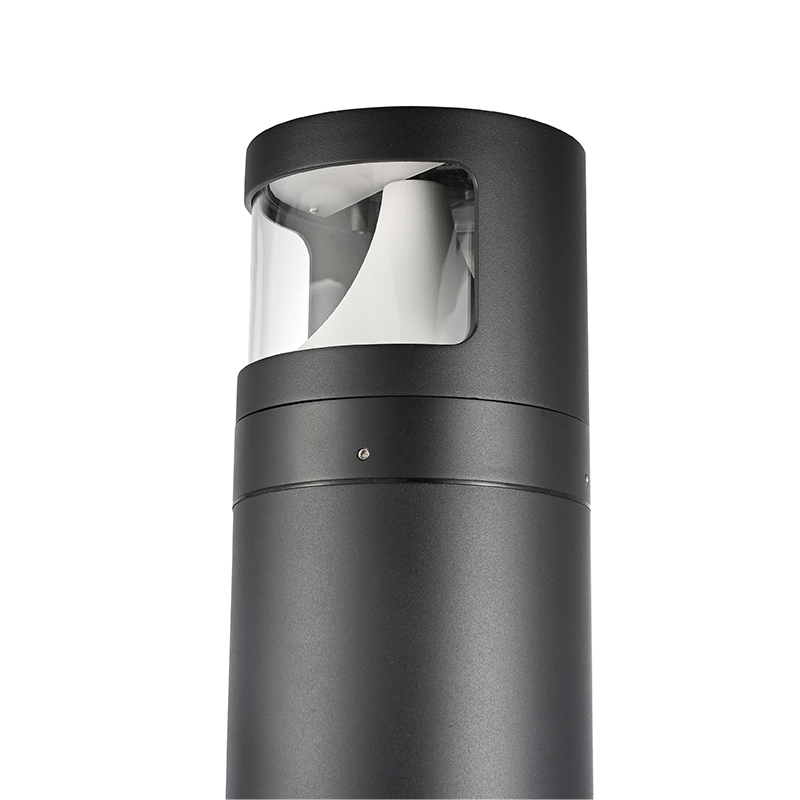 YMLED-6240 إضاءة 180 درجة LED حديقة بولارد الخفيفة تصميم جديد الألومنيوم IP65